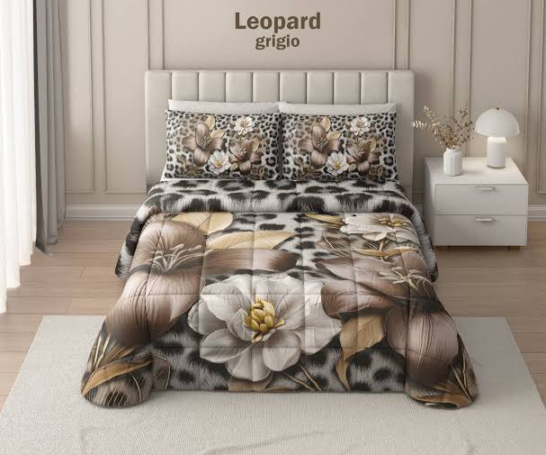 Trapunta Matrimoniale Leopard