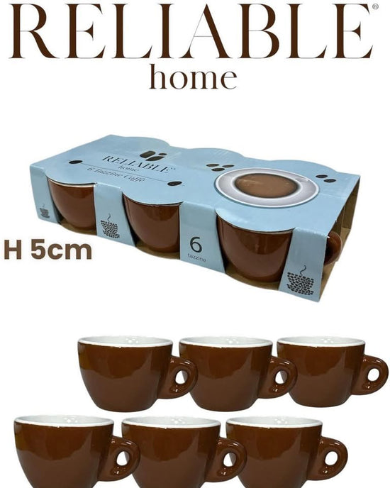 Set 6 Tazzine da Caffè