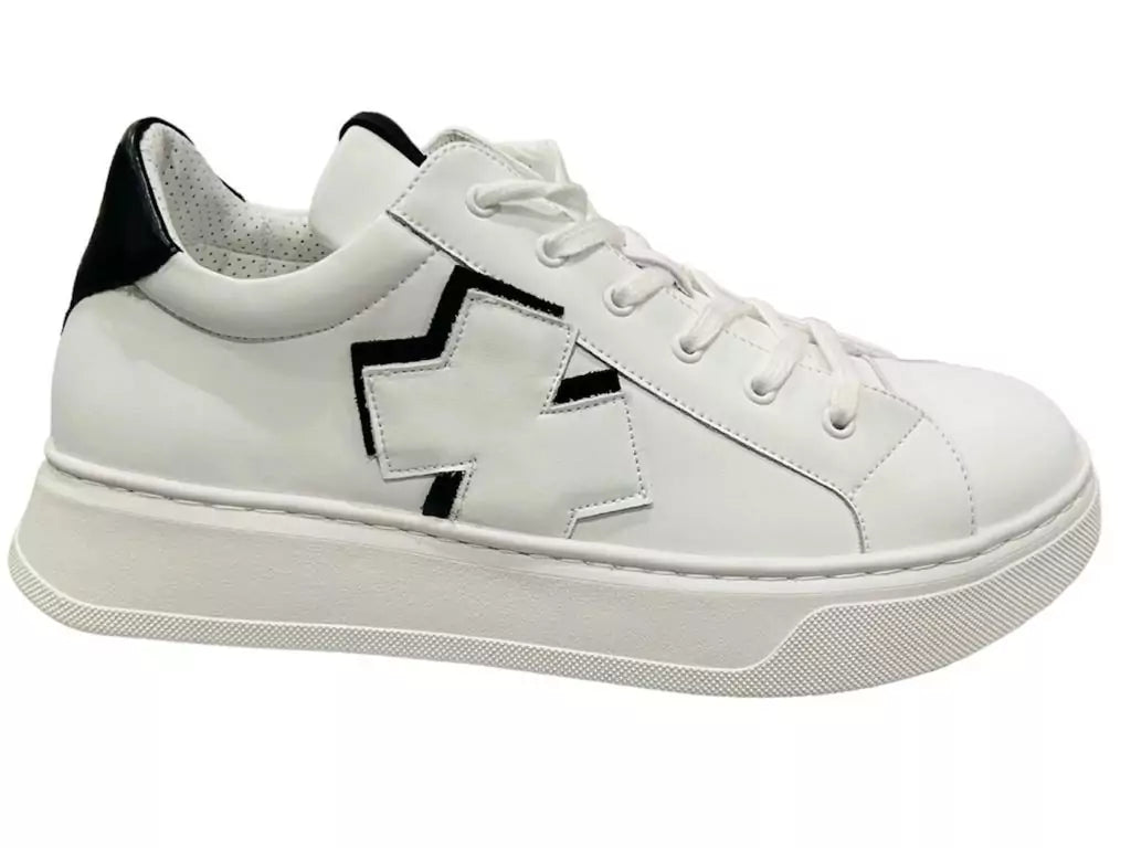 Scarpe Ixos Nera Bianco Grigio