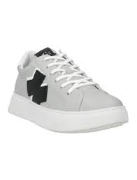 Scarpe Ixos Nera Bianco Grigio