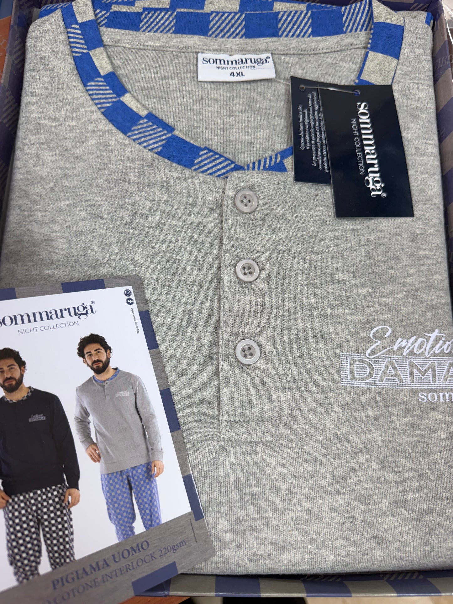 Pigiama Uomo Calibrato Sommaruga 118