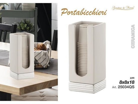 Portabicchieri Linea Quadrato 25034QS
