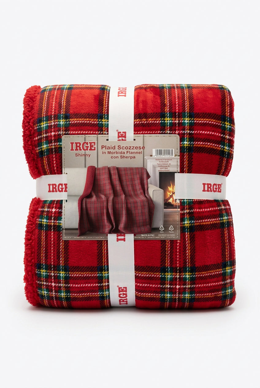 Plaid Flannel Ricamo
