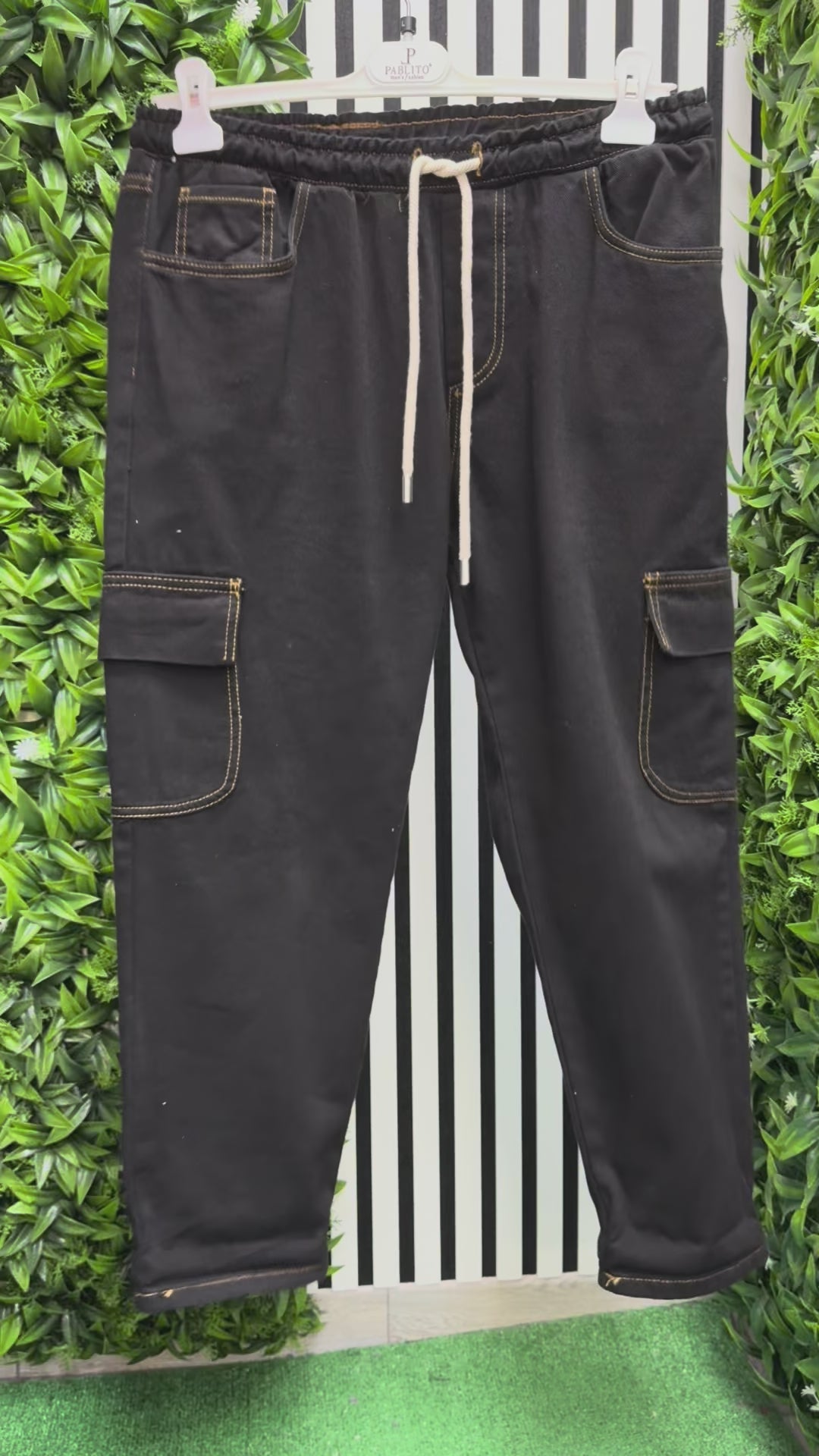 Jeans Cargo Straight Leg