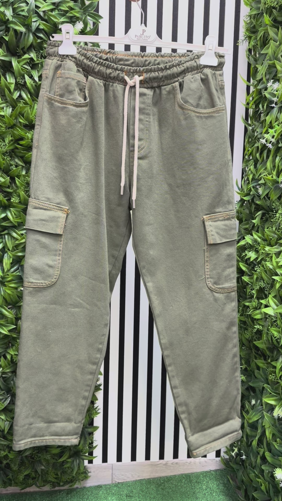 Jeans Cargo Straight Leg