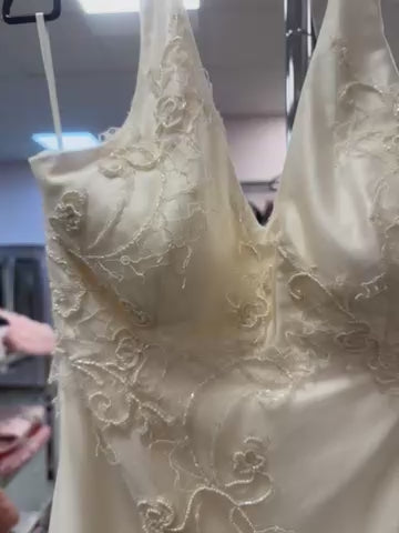 Abito DA SPOSA TG 42 CREMA
