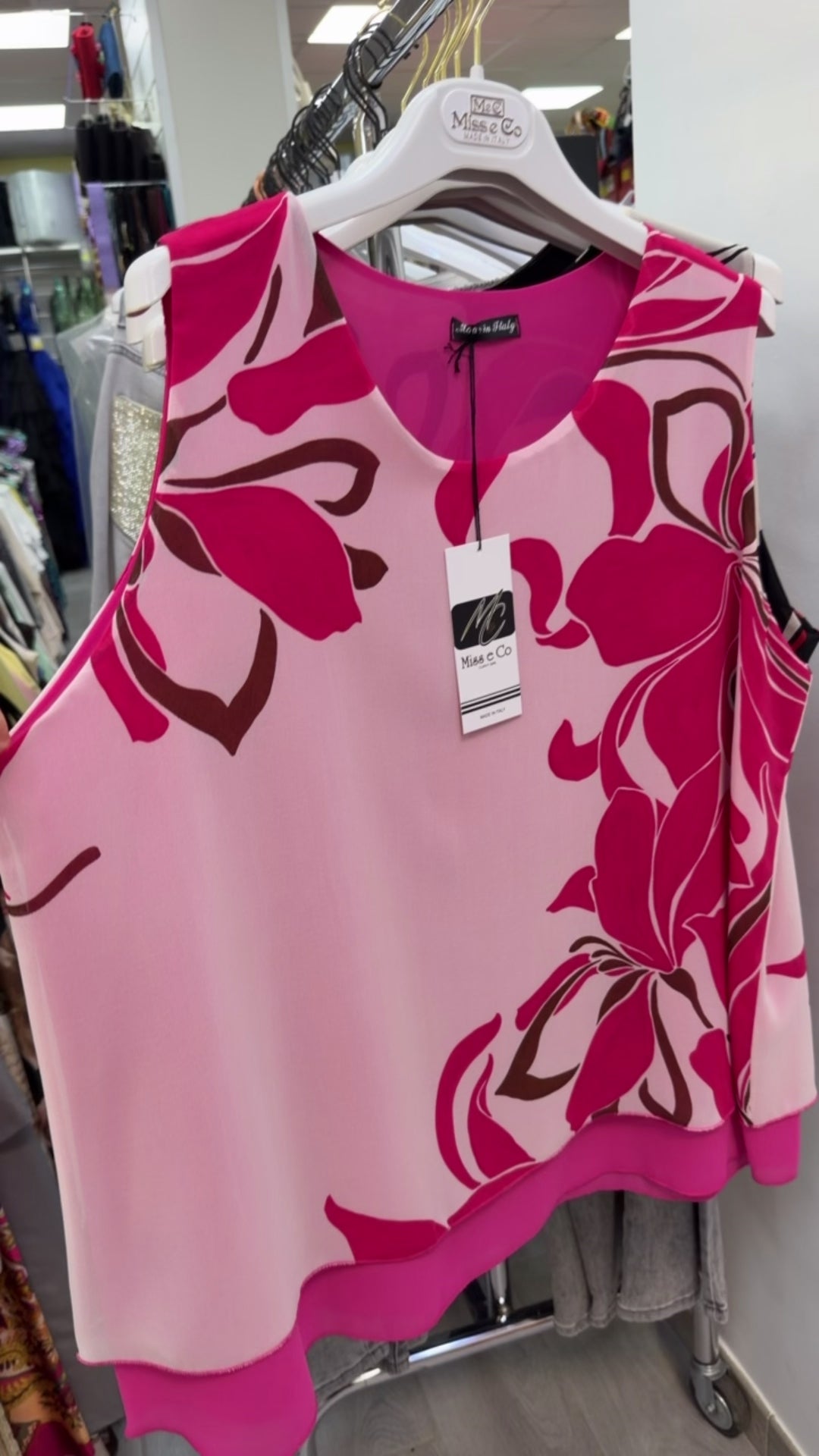 Canotta doppio velo Curvy
