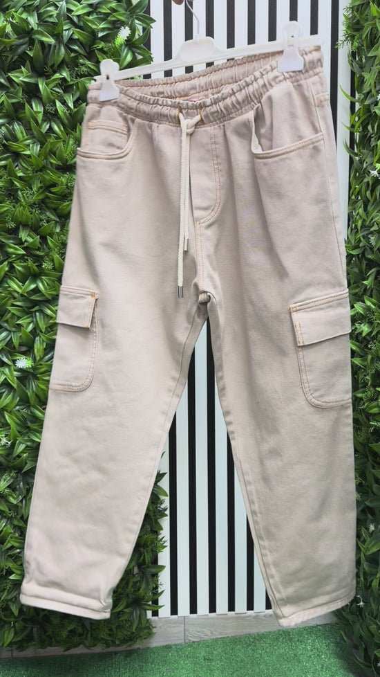 Jeans Cargo Straight Leg
