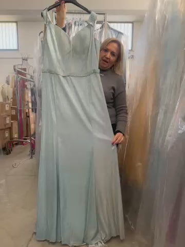 Abito  EVA GARAVALDI I698 CIELO