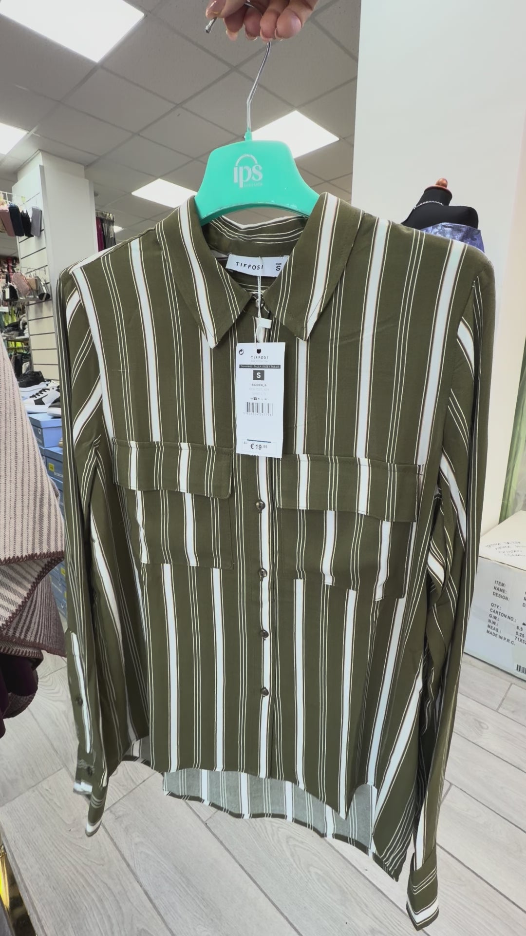 Camicia Tiffosi Raider 829