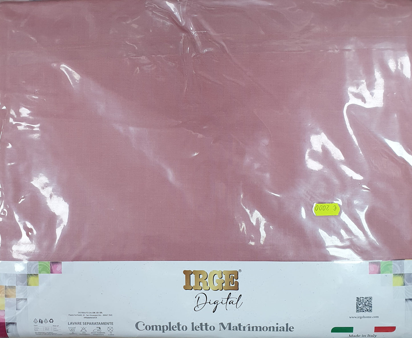 Completo letto 4 federe Irge Digital