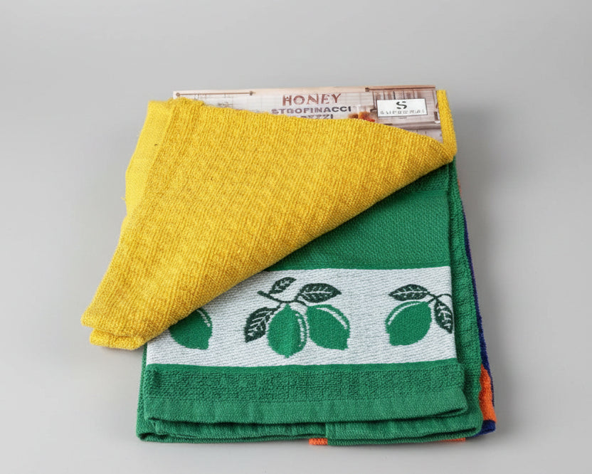 Set 4 Strofinacci Honey
