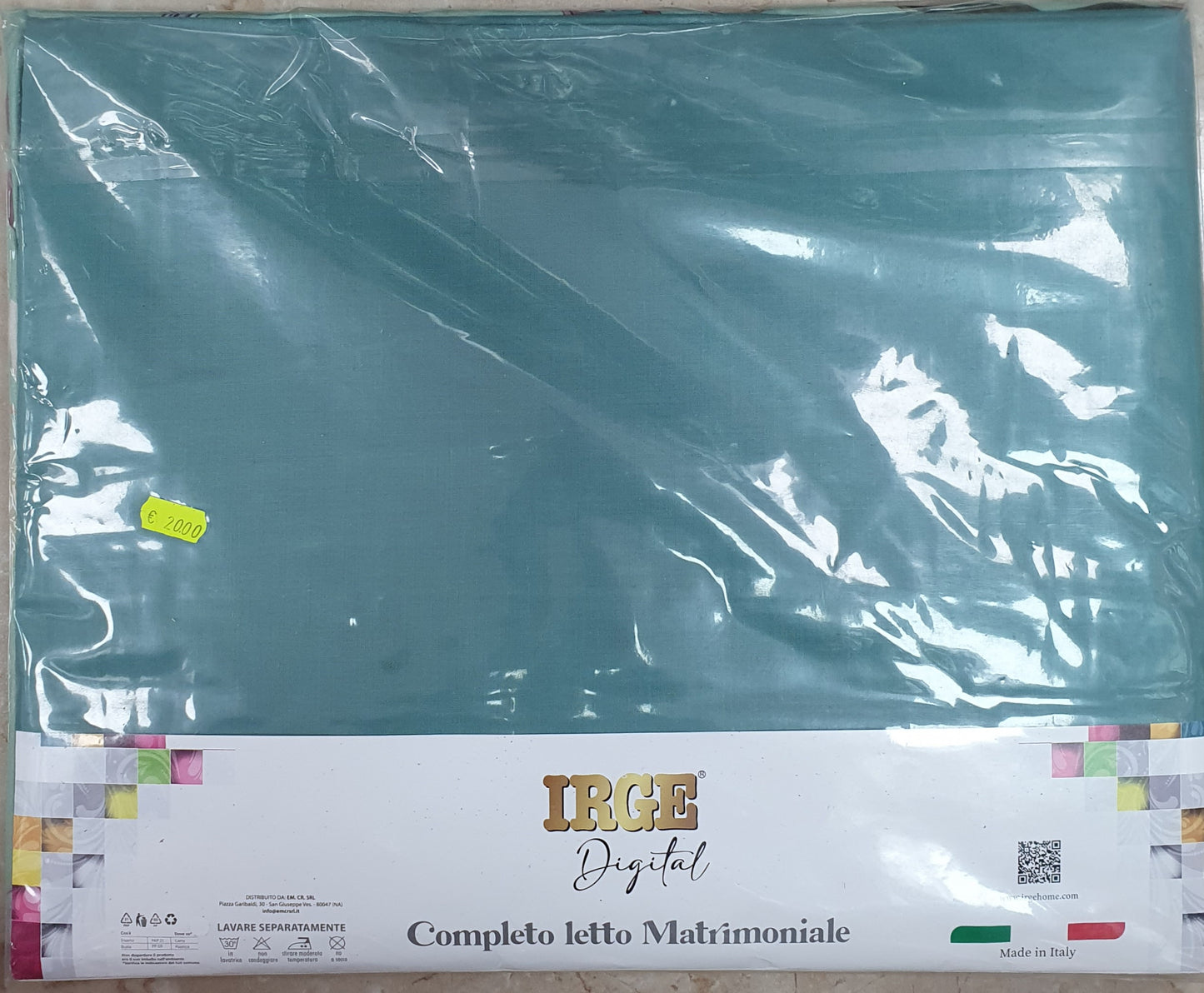 Completo letto 4 federe Irge Digital