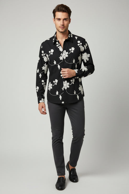 Camicia Fiori F34