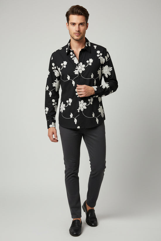 Camicia Fiori F34