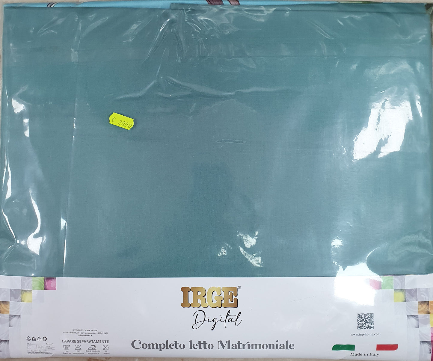 Completo letto 4 federe Irge Digital
