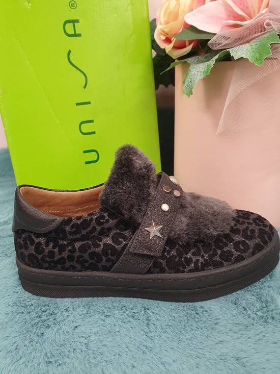 Scarpe Bambina Unisa Leopard