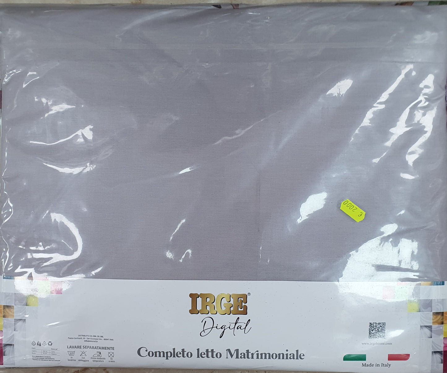 Completo letto 4 federe Irge Digital