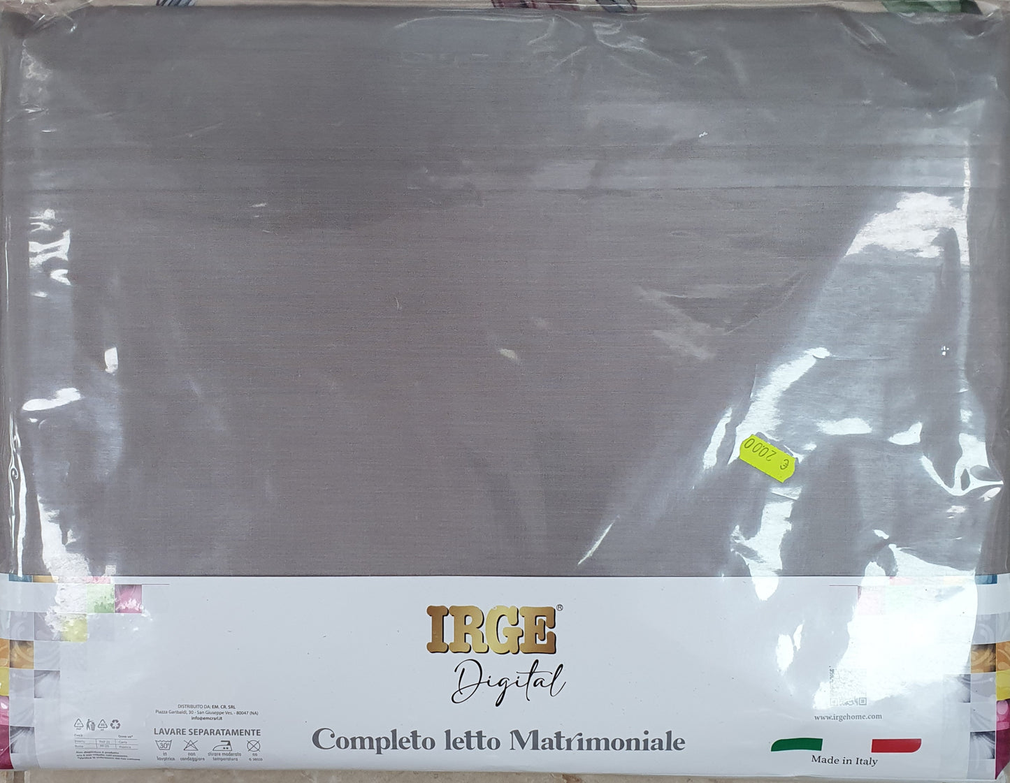 Completo letto 4 federe Irge Digital