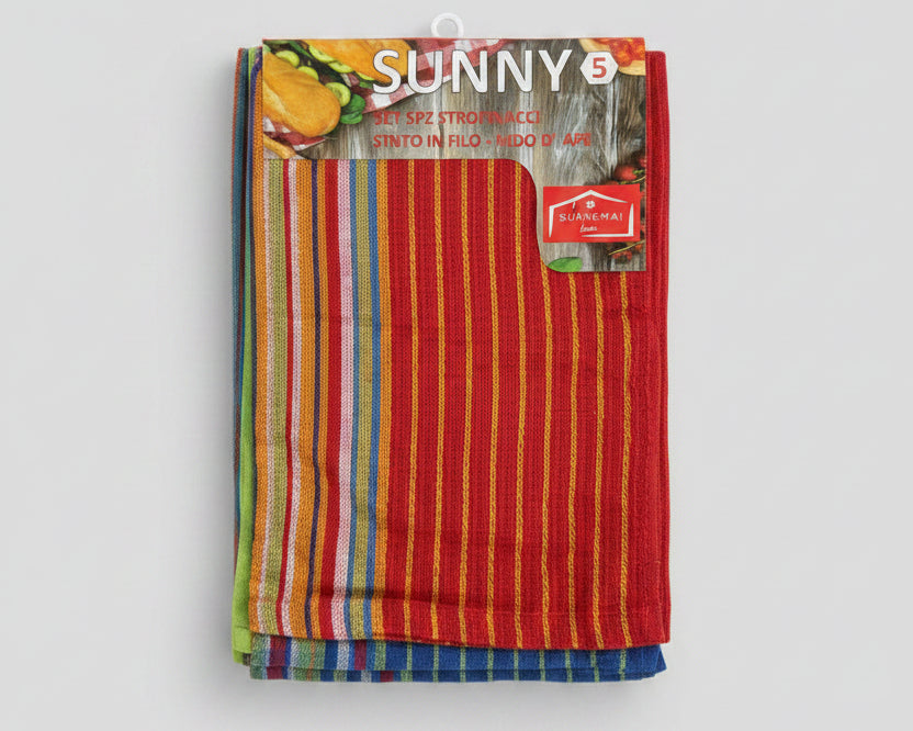 Set 5pz Strofinacci Sunny