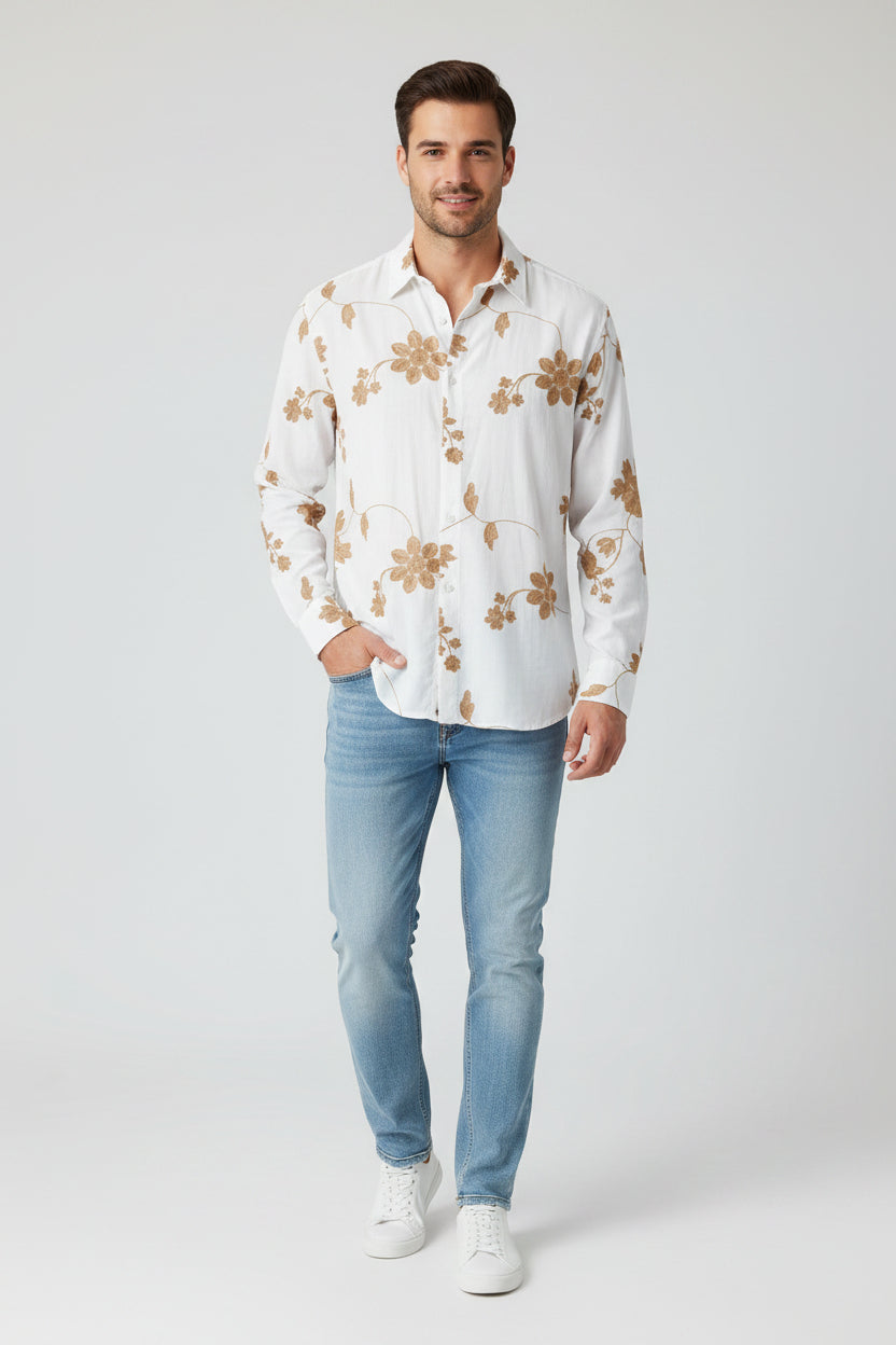 Camicia Fiori F34