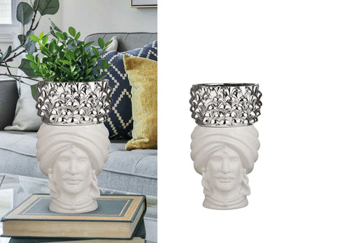 Vaso Decorativo Uomo 30cm 25002MUS